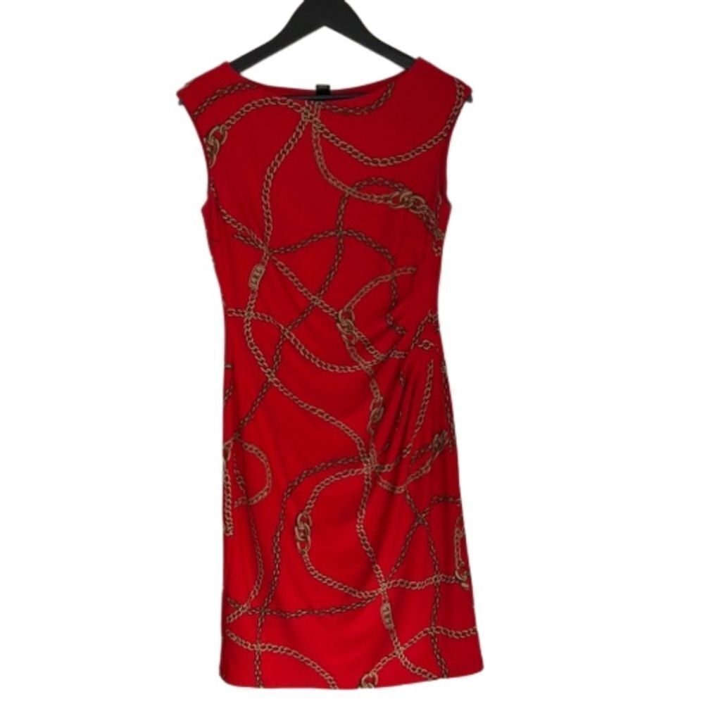 Ralph Lauren Chain Print Dress